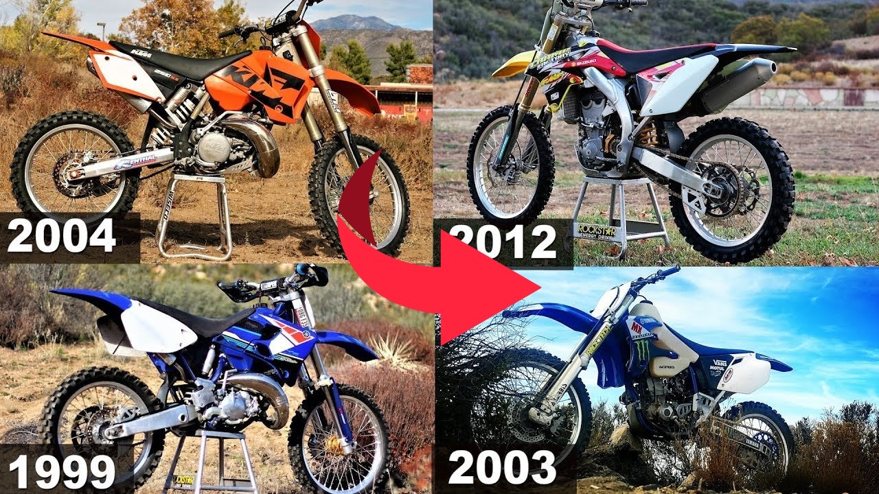 Dirt Bikes Then and Now