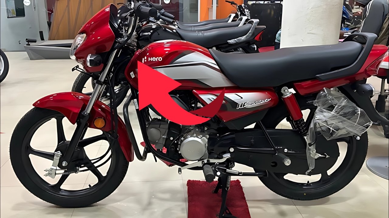 Hero HF Deluxe Sporty Look