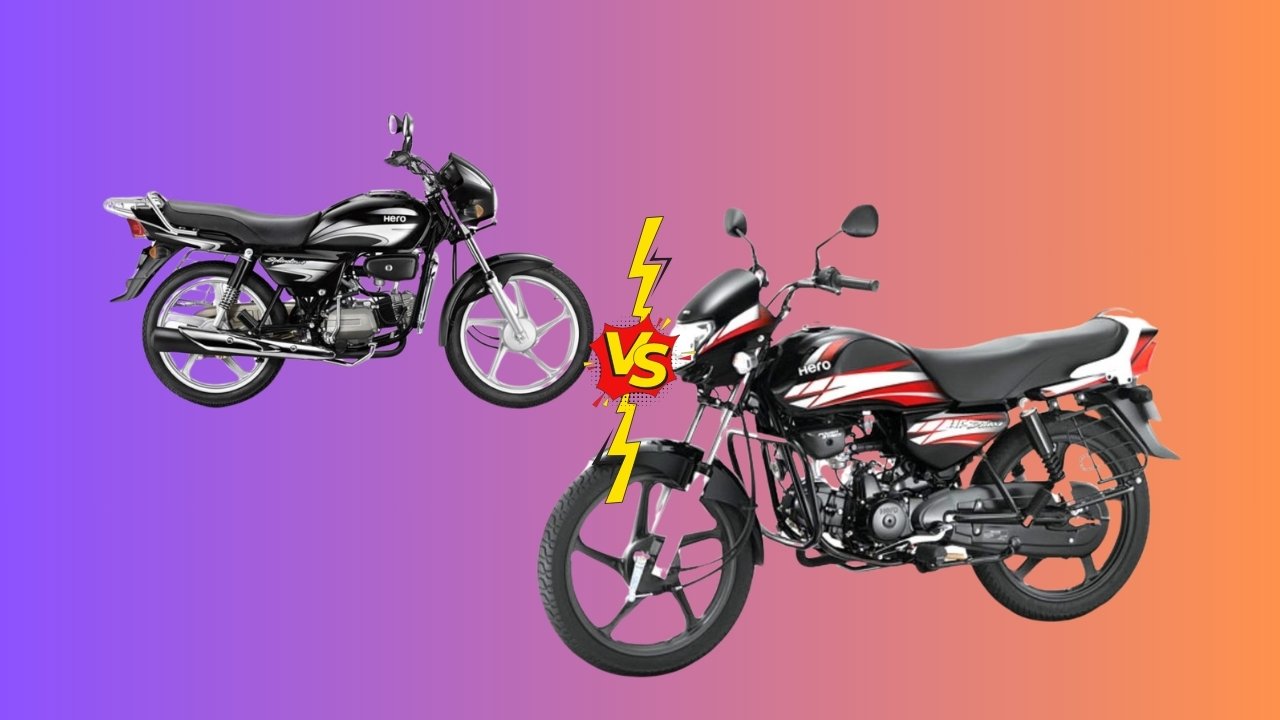 Hero HF Deluxe vs Splendor Plus