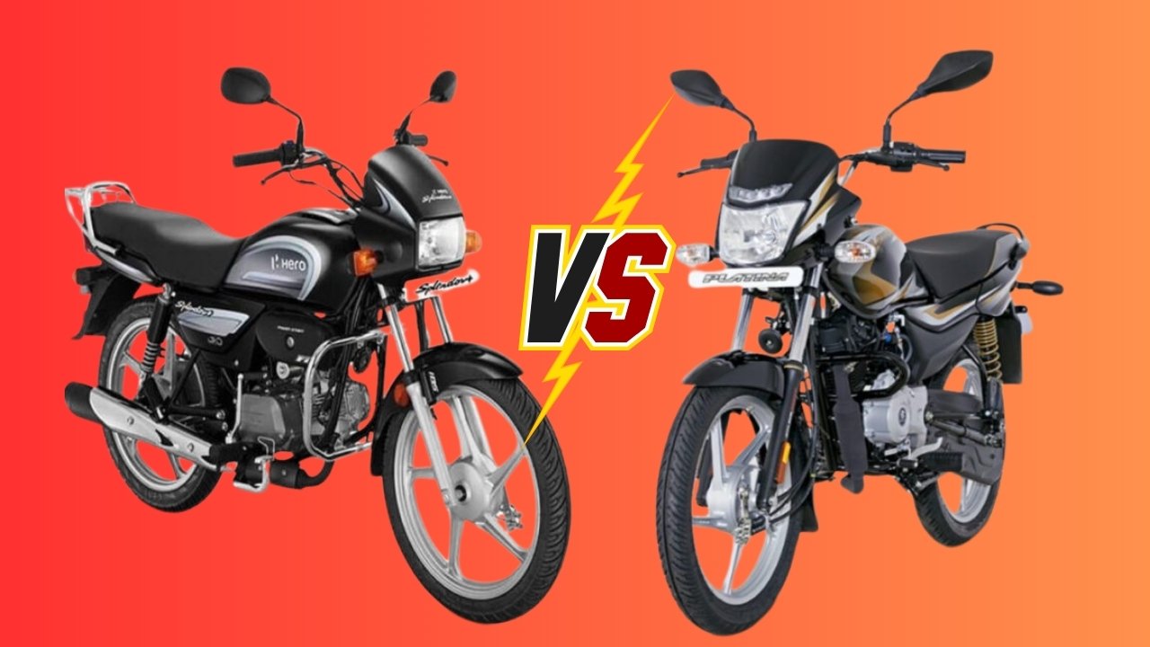 Hero Splendor vs Bajaj Platina 100
