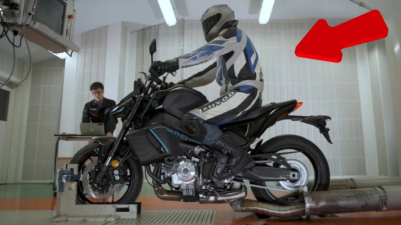 New Yamaha MT-09 Hybrid Prototype Showcased