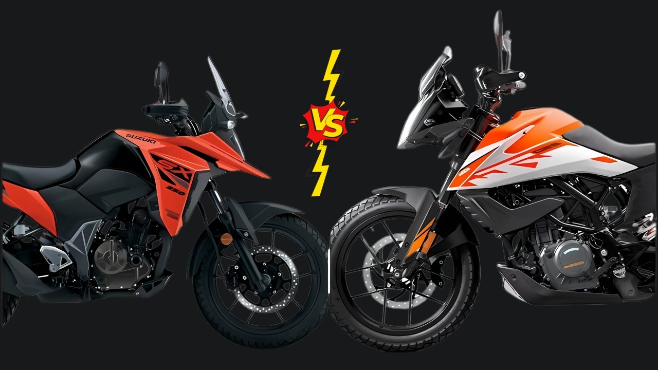 Suzuki V-Strom SX vs KTM 250 Adventure