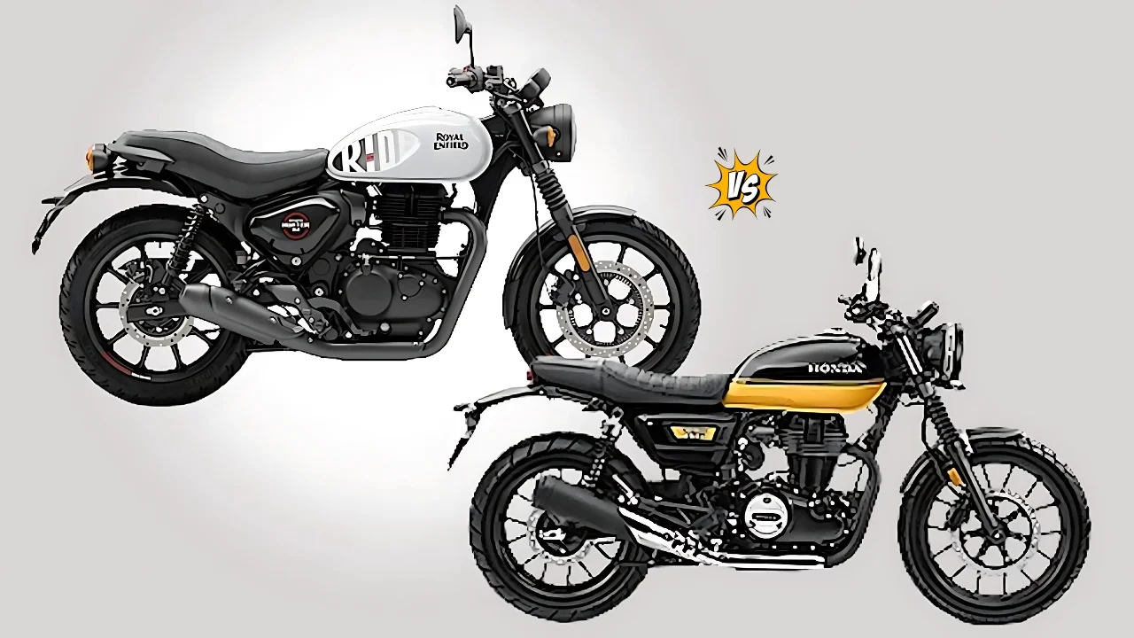 2025 Royal Enfield Hunter 350 Vs Honda CB350 RS